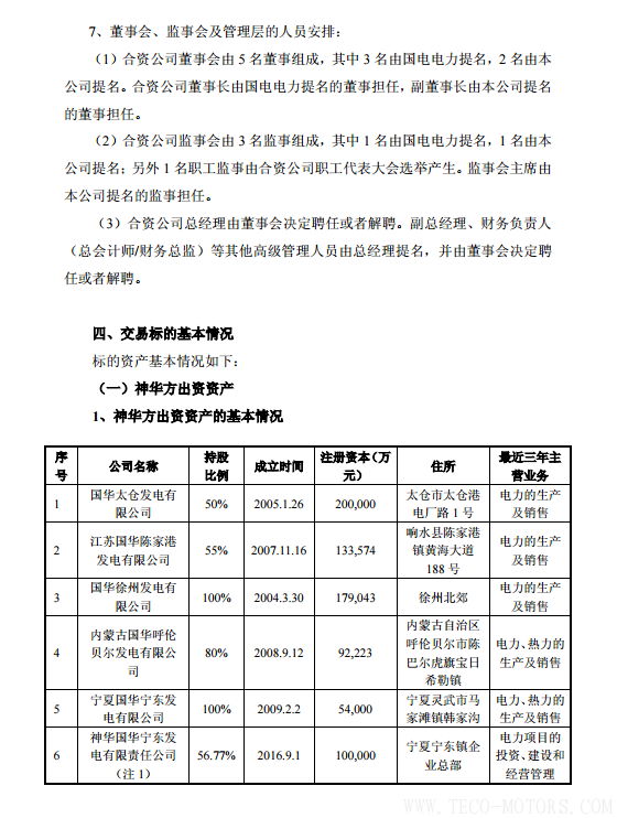 【電廠】中國神華與國電電力將組建合資公司 裝機超8000萬千瓦 行業(yè)資訊 第6張