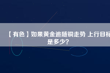 【有色】如果黃金追隨銅走勢(shì) 上行目標(biāo)是多少？